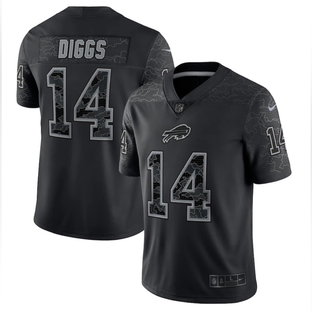 COPY - Stefon Diggs Black Buffalo Bills jersey Rare